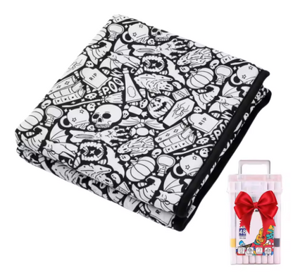Snuggle Sketch Blanket