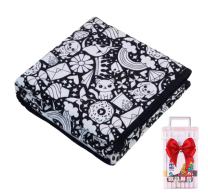 Snuggle Sketch Blanket